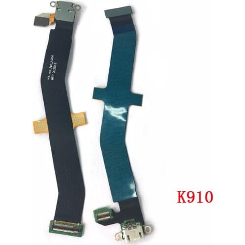 5PCS Original USB Charging Port Dock Connector Board Flex Cable For Lenovo Vibe Z K910 / Z2 Pro K920