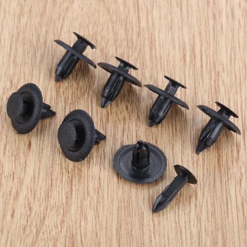 50Pcs Auto Fastener Car Trunk Ceiling Fixed Clamp Push Type Interior Clip Fit For Mazda 323 Family HAPPIN M3 M6 B70 B50