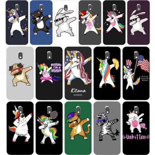54Pandas Unicorn fundas Capinha Etui Soft Silicone Tpu Cover phone Case for Samsung Galaxy J2 J4 Prime J6 Plus J7 2016 2017 case