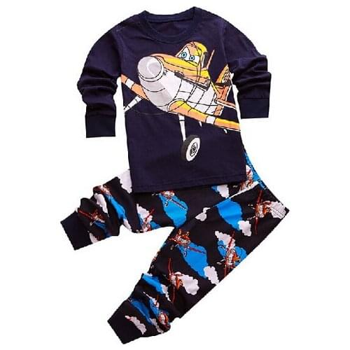 Kids Pijamas Toddler Clothes Baby Girls Sleepwe Long Sleeve Pajamas Cotton Cartoon Children Pyjamas Clothing Sets