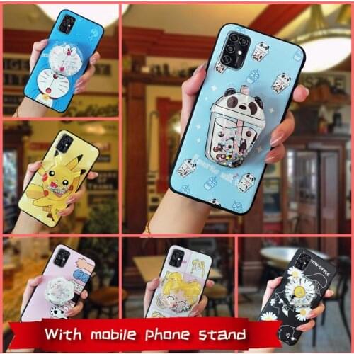 Phone stand holder Anti-knock Phone Case For ZTE Blade V2020 Smart Anti-dust For Woman drift sand