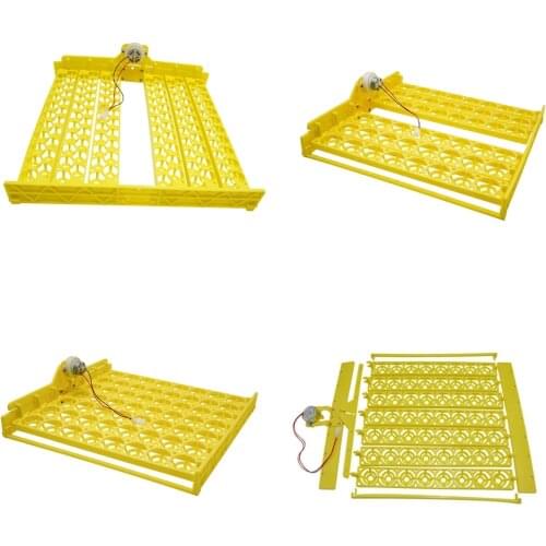 48-154 Egg Incubator Tray For Chicken Goose Birds Egg Hatcher Accs Yellow