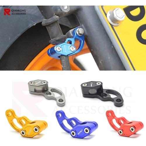 Motorcycle CNC Hose Tube Line Clamps Clip Brake Line Clamp front caliper bracket For HONDA Grom MSX125 MSX 125 2013 2014 2015