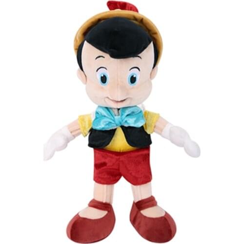 Disney Animation Cartoon Pinocchio Stuffed Plush Toy Dolls 30cm High Quality Christmas Gifts For Children