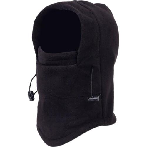 New Fashion Warm Cap Winter Men Women Hats Waterproof Thermal Fleece Balaclava Hat Hooded Neck Warmer winter hats gorras