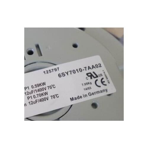 New and original FAN,COOLING-RADIAL, TYPE: 6SY7010-7AA02