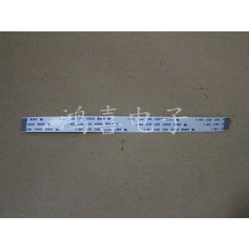 WZSM New FFC FPC Cable 1.0mm pitch 9 pin length 100mm 130mm 180mm 170mm 250mm 300mm Forward Width 10mm AWM 20624 80C 60V VW-1