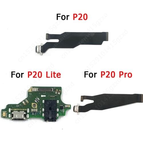 Original Usb Charge Board For Huawei P20 Pro Lite Charging Port Ribbon Socket Pcb Dock Connector Flex Cable Plate Spare Parts