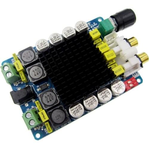 Amplifier Board of TDA7498 Class D 2X100W Dual Channel Audio Stereo 80W + 80W Digital Amplifier Board Module