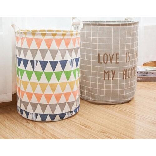 Home Storage Large Capacity Folding Laundry Basket ForToy Storage Dirty Clothes Sundries Pouch Household Organizers Collect Case