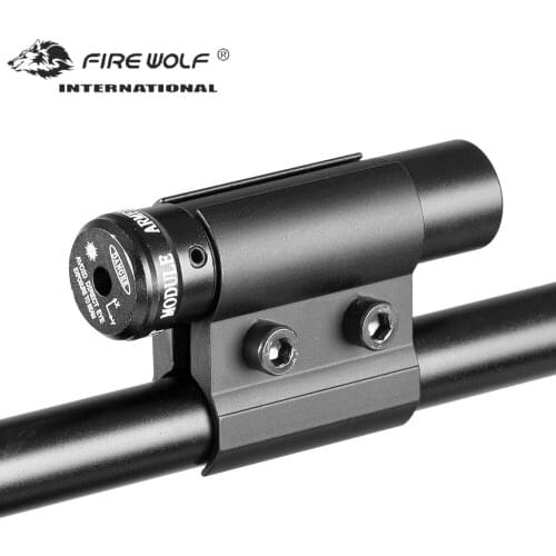 Tactical Red Dot Laser Sight Scope-laser met Picatinnyrail in pistoolstijl en gebruikt voor jachtgeweren met geweerluchtkanonnen