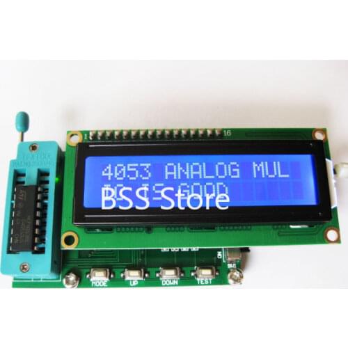 Free shipping TES200 Integrated circuit tester IC tester 74 40 series of judgment logic gates are good or bad