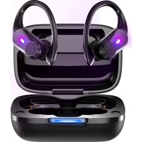 Noise Reduction TWS Bluetooth 5.1 Earphones IPX7 Waterproof Wireless Game Headphones Sports Earduds Headset With Microphone