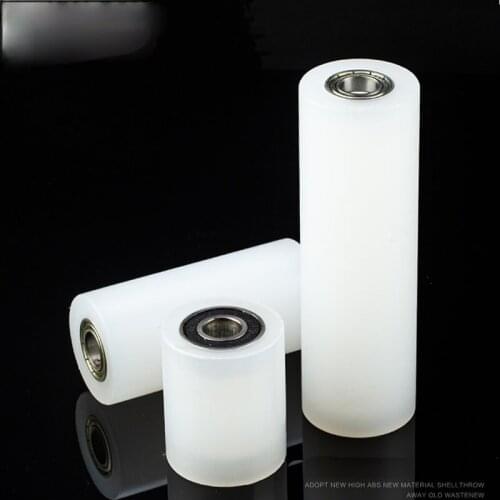 Lengthened Nylon bearing wheel/pulley/casters,Sliding door Clip,Positioning Guide/Track wheel,with bearing,stable 200-600mm