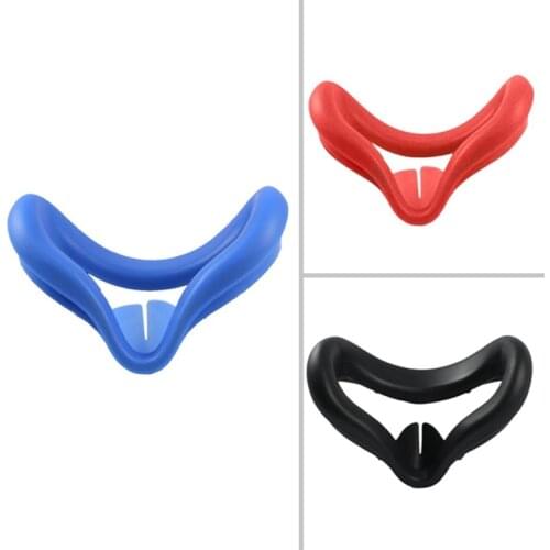 Anti Sweat Soft Silicone Eye Cover Eye Pad for Oculus Quest 2 Glasses Washable and Nonslip VR Headset Accessory