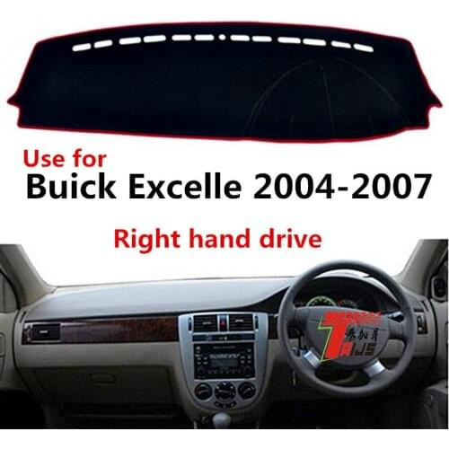 TAIJS Factory protective Casual Polyester Fibre Car Dashboard Cover For Buick Excelle 2004 2005 2006 2007 Right hand drive