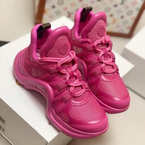 Women Sneakers 2020 Luxury Deisgn Mesh Air Causual Shoe Platform Flats Loafers Breathable Flats Shoes For Women Zapatos De Mujer