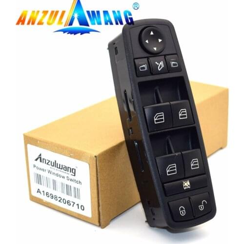 1 Pcs For Mercedes-Benz B-Klasse W245 W169 A-Klasse A1698206710, 1698206710, A 169 820 67 10 Power Window lock Switch Fits