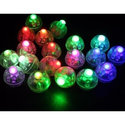 10 Pcs/set Mini LED Light Ball Lamp For Balloon Lantern Birthday Parties Decor Kids Glow in the Dark Toys