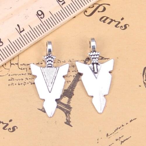 20pcs Charms indian arrowhead dagger 28x15mm Antique Pendants,Vintage Tibetan Silver Jewelry,DIY for bracelet necklace