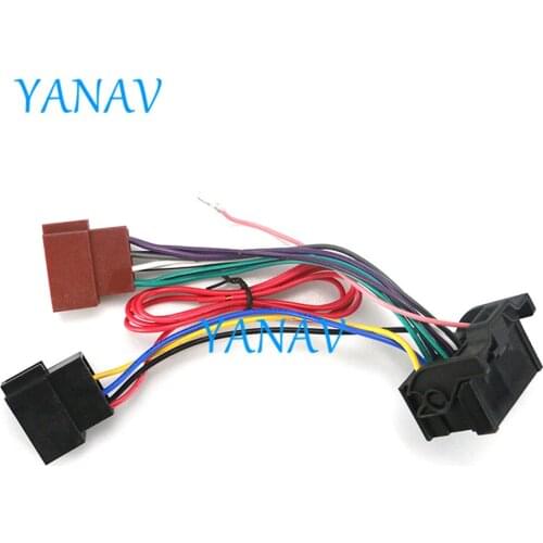 12-131 ISO Radio Adapter for-CHEVROLET for OPEL (select models) Wiring Harness Connector Lead Loom Cable Plug Car Stereo Radio