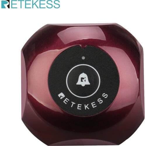 Retekess TD013 Call Button 3 Colors Wireless Call Waiter Calling System Restaurant Catering Cafe Shop Pager Service F9477