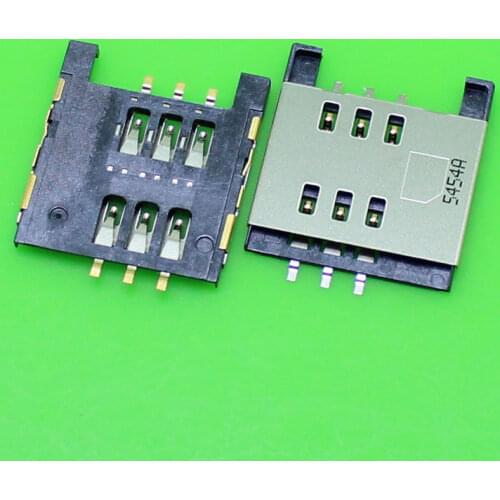 ChengHaoRan 1 Piece High quality micro sim card reader for blackberry 9800 9810 tray slot socket replacement connector,KA-047