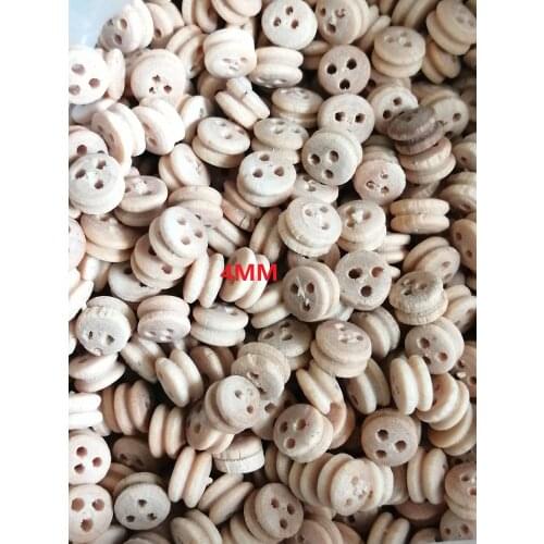 Φ5MM 4MM Wooden Pulley Ship model building kits accessories 20pcs/set wholesale