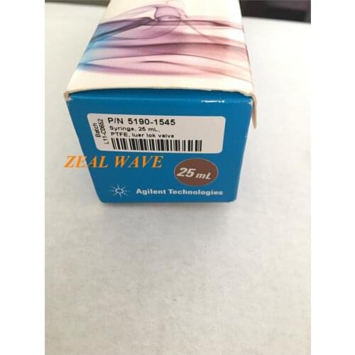 For Agilent Manual Syringe With PTFE Head Plunger And Luer Lok Locking Head 5190-1545