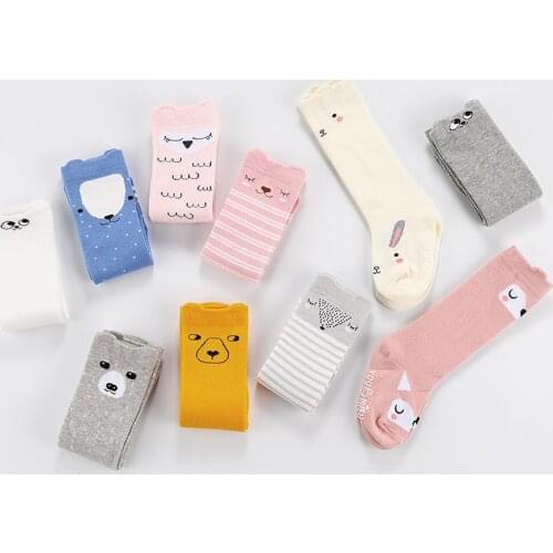 Cotton Autumn and Winter Childrens Socks Baby in Stockings Baby Non-slip Dispensing Socks Childrens Three-dimensional Socks