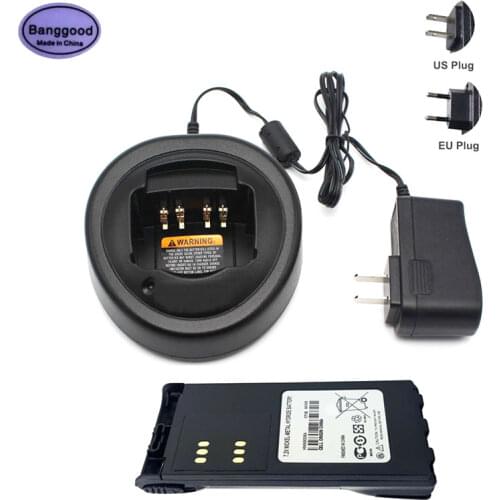 HNN9008A HNN9013D Battery + HTN9000 PMLN5196 Charger For Motorola HT750 GP680 GP340 GP360 GP380 GP338 GP328 GP140 PRO5150 Radio