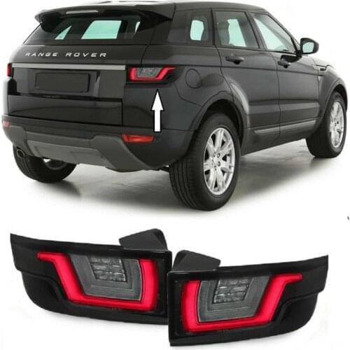 Tail light dimmed LED Range Rover Evoque rear left and right arrow sequential