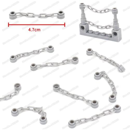 Chain 6M Building Block Iron Chain Model Connection Accessories Moc Military Figures Technology City Child Christmas Creator Toy