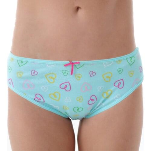 MiaoerSiDai Women Girls Cotton Briefs Low Waist Ladies Cheapest Panties Intimates sexy Printed Ladies lingerie S/M/L/XL