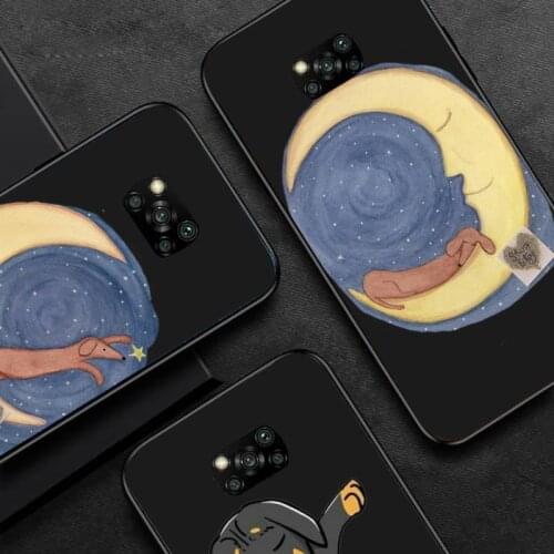 Cute cartooon Dachshund dog animal Phone Case For Huawei P40 P20 P30 Mate 40 20 10 Lite Pro Nova 5t P Smart 2019