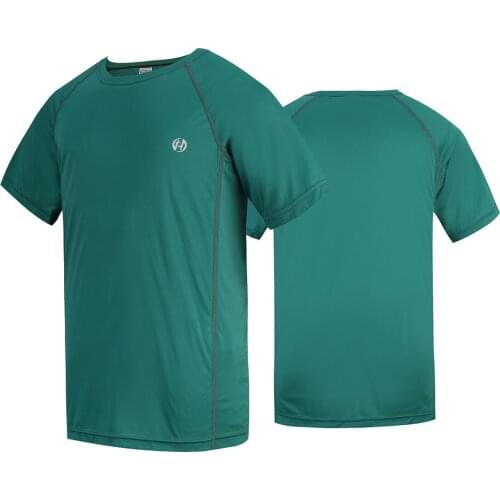 Mens Sports T-shirt Hard Land Sweat Absorption Quick Drying Tshirts Refreshing Soft Breathable Lightweight Casual Top Summer