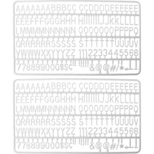 Letter Board Letters Set 300 Numbers Special Characters Words For Felt Changeable Message Signs & Letterboards