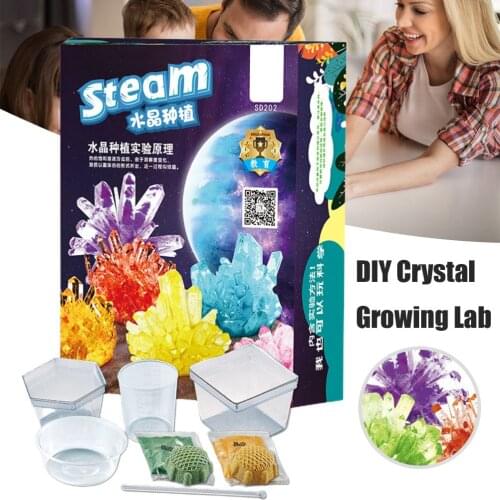 DIY Set To Excavate Crystal Growing Kids Early Education Cultivate Interest Exploration Toys To Cultivate Patience Perseverance