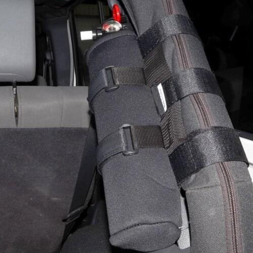 Nylon Car Roll Bar Fire Extinguisher Auto Fixed Holder Fixed Interior Nylon Straps Safety For Automobile Holder Auto Stylin Y1C5