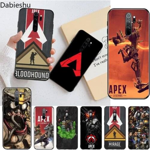 Hot new game Apex Legends Soft Phone Case Cover for Redmi Note 9 8 8T 8A 7 6 6A Go Pro Max Redmi 9 K20 K30