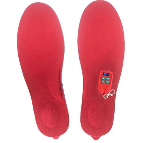 New 2000mAh Heated Insoles Winter Foot Warmer USB Rechargeable Heating Insoles Men Women Shoe Pads for Hunting Skiing Hiking