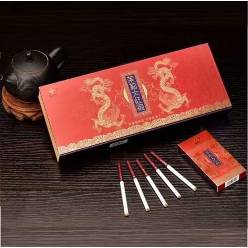 NEW Jasmine Dahongpao Tea Cigarette Tea Herbal peony Healthy Cigarettes No Nicotine Tobacco free quit smoking accessories