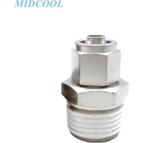 One-Touch Fitting BKC Series BKC1065 BKC1075 BKC1208 BKC1209 Threaded Type Straight Locknut Connector