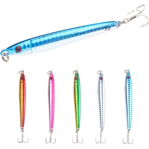 Fishing Goods Lure Shore Cast Lure 30g/9cm Lure Iron Plate Leadfish Fake Lure For Sea Fishing Freshwater Sea Bass Winter Fishing