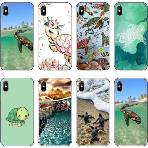 Cool Baby Tortoise turtle For Huawei Mate 20 10 9 P30 P20 P10 P9 pro Lite P Smart plus 2019 Transparent cover case