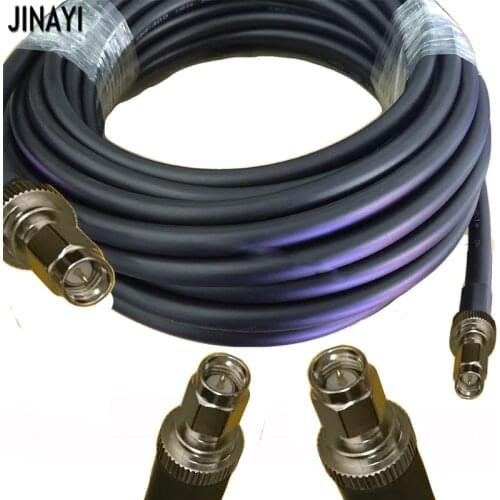 SMA Plug male to SMA male Connector RF Coax Pigtail Antenna Cable LMR400 Ham Radio 1m 3m 5m 10m