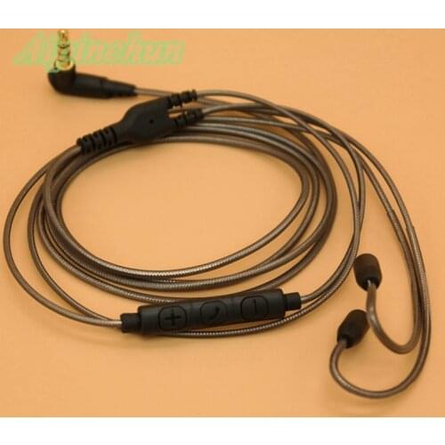 Aipinchun MMCX Headphones Replacement Cable With Volume Controller for Shure SE215 SE425 SE535 SE846 SE315 for Westone um pro