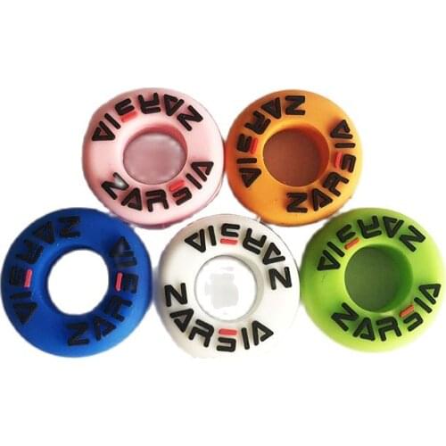 10pcs ZARSIA New Silicone Tennis Racket Vibration Dampener Shock Absorber Candy color tennis dampers