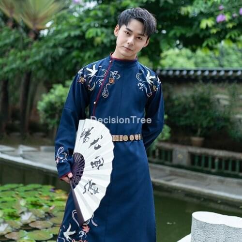 2021 chinese national folk dance costume women hanfu clothing man swordsman outfit male couple dress tang dynasty prince hanfu