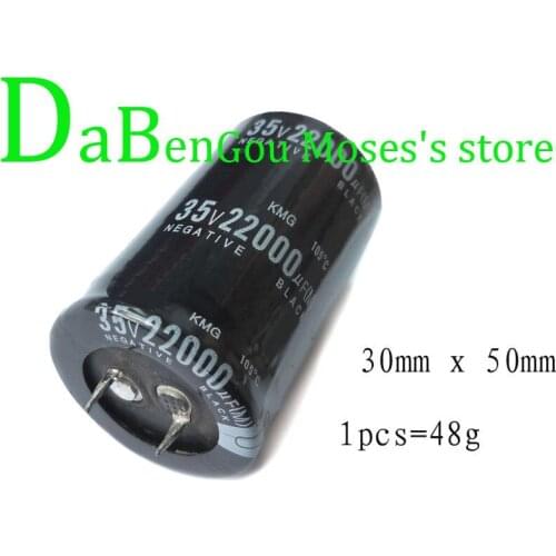 35v 22000uf Capacitance +/- 20% Electrolytic Capacitor Radial 30x50mm Capacitors